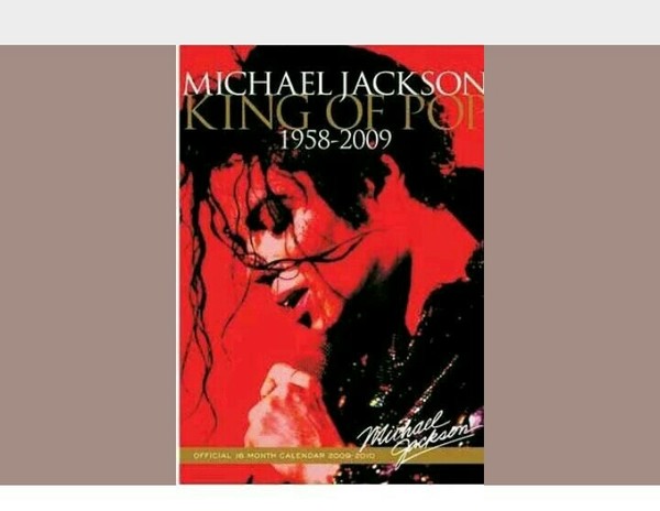 BUY Official Michael Jackson Calendar _VENDO Calendario oficial Michael Jackson