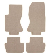 Veloursfußmatten für Jaguar S-Type Bj. 1999 - 2008 Automatten Passend BEIGE PREM