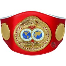 IBF World Boxing Champion Federation Belt Adult Size 3D Design Boxing Council