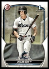 2023 Bowman Jacob Berry BP-108 Prospects   Miami Marlins