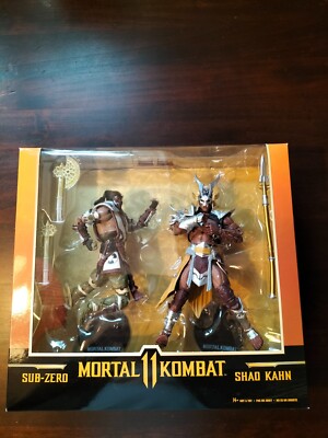 MORTAL KOMBAT Sub-Zero vs Shao Kahn - Actionfigur - McFarlane - 7'' / 18 cm 2Pack