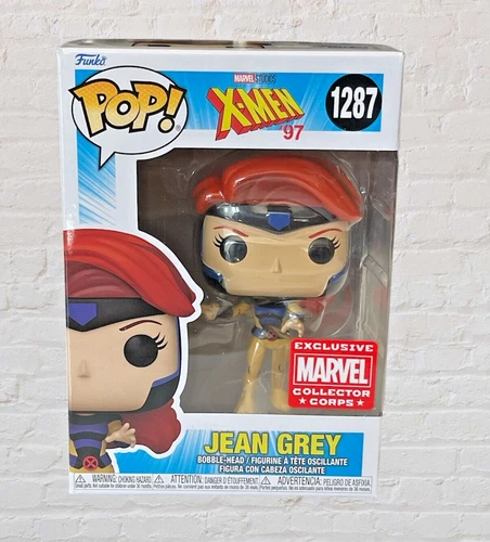 Jean Grey #1287 X-Men '97 Funko Pop Exclusive Marvel Collector Corps Bobble-Head