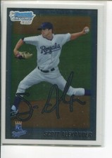 2010 Bowman Chrome Draft Scott Alexander #BDPP53 Kansas City Royals