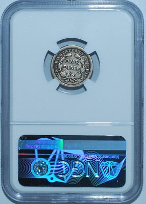 1856 O NGC XF40 Seated Liberty Dime | eBay