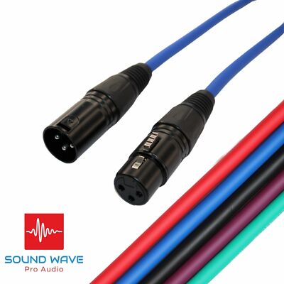  Rauscharmes professionelles Mikrofonkabel XLR 1m 3m 5m 
