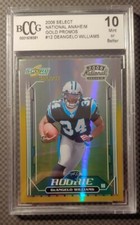 2006 Score Select DeAngelo Williams Rookie National Anaheim Gold Promo BCCG 10 