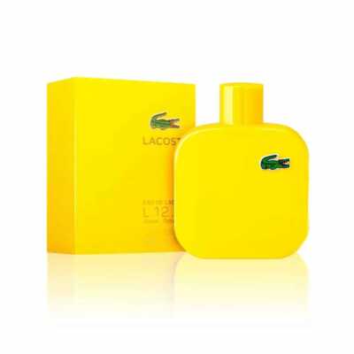 Lacoste L.12.12 Jaune - Optimistic Eau de Toilette Pour Homme, 175 ml