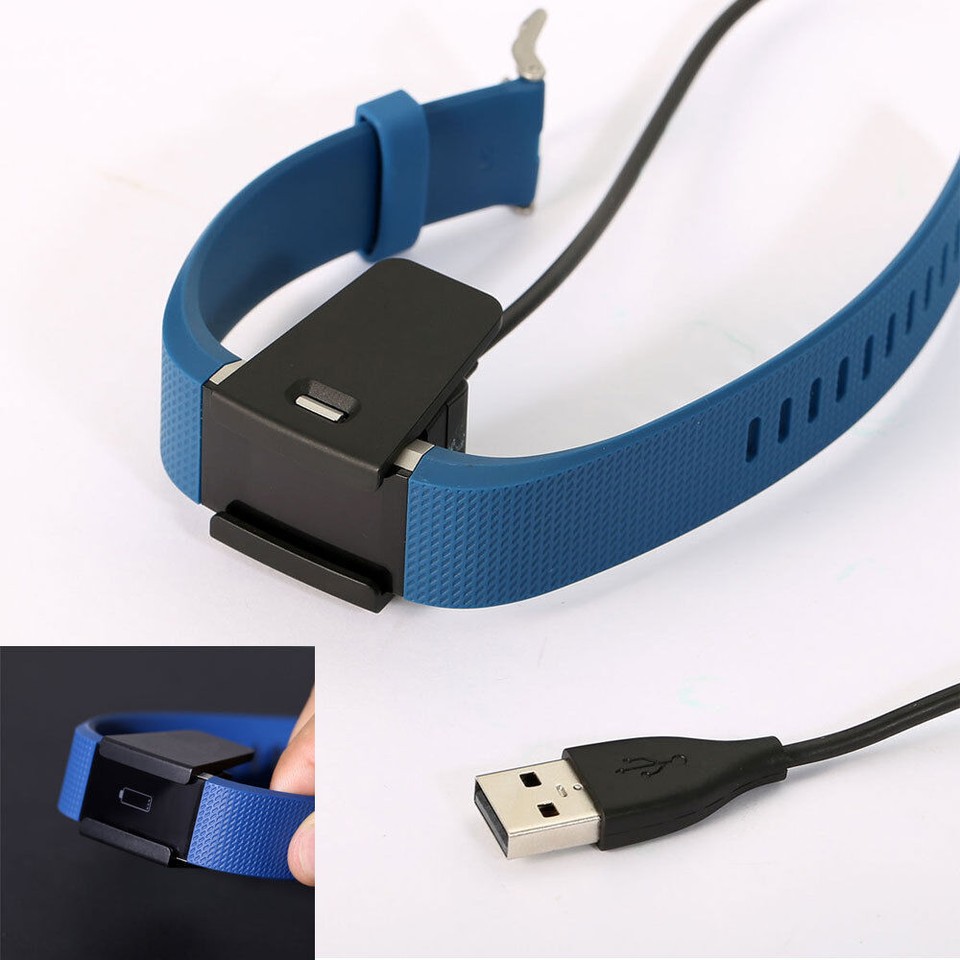 Fitbit Charge 2 - Bleu Taille L - Bracelet connecté - Rue du Commerce