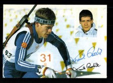 Frank R&ouml;tsch Autogrammkarte Original Signiert Biathlon +A 180852