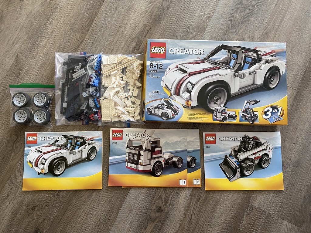 lego convertible car