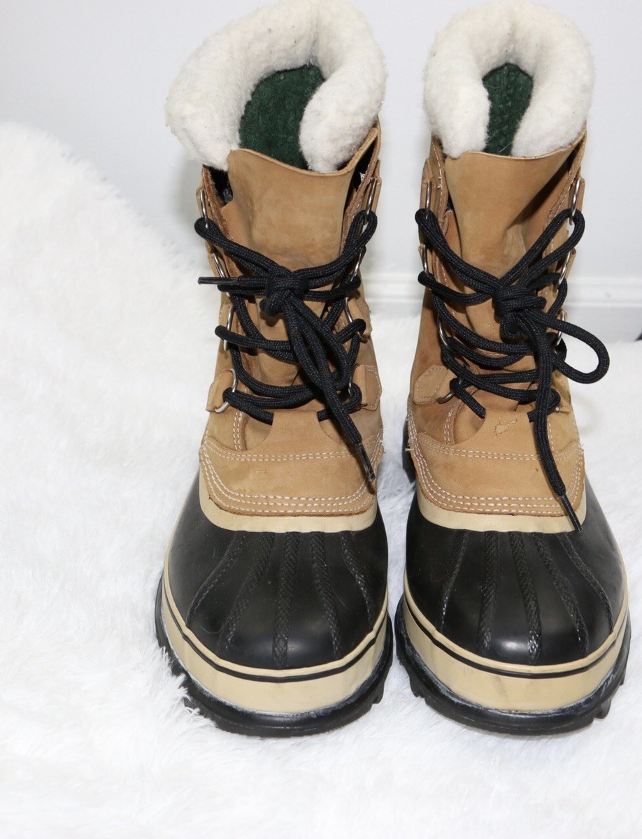 Sorel Caribou Waterproof Nubuck NM1000-281 Winter Snow Boots Adult