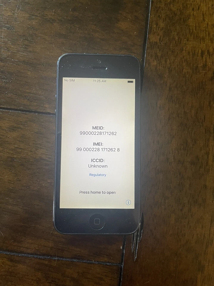 Apple iPhone 5 - 16GB - Black & Slate (Unlocked) A1428 (GSM) - Image 2 of 4