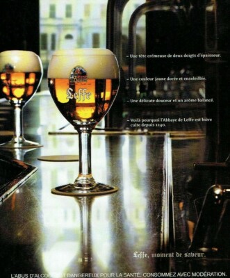 Advertising 1120 2004 Leffe Abbey Beer Moment of Flavor
