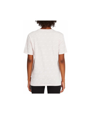 NWT Puma Ladie's Ultra Boyfriend Short Sleeve Pink Logo Tee Size Medium $65 I038