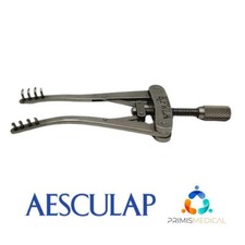 Aesculap BV010R ALM Retractor Self-Retaining 70mm 4 x 4 Prongs 2-7/8"
