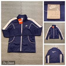 NWT Nike Jacket Track Performance Zip Up Youth Girls Large Gym Retro Y2K Swoosh