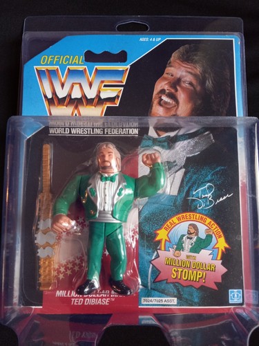 MILLION DOLLAR MAN TED DIBIASE WWF HASBRO SERIES 2...