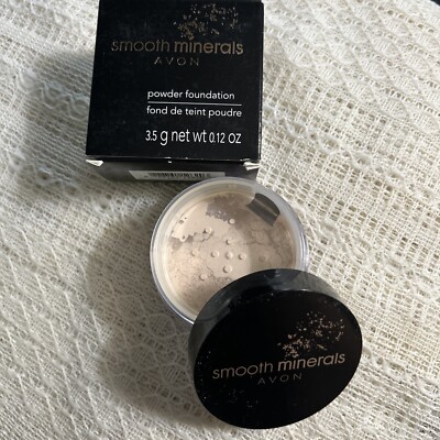 Avon ~ Smooth Minerals ~ Powder Foundation ~ Transparent Glow 0.12 Oz.
