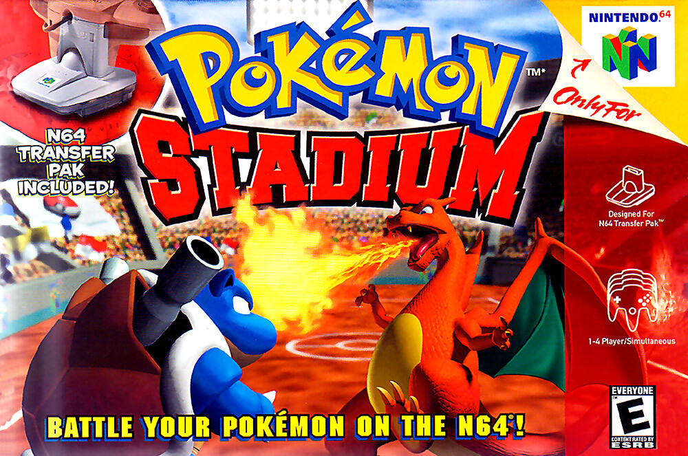 Pokemon Stadium N64 BOX ART Premium POSTER MADE IN USA - N64038 | eBay