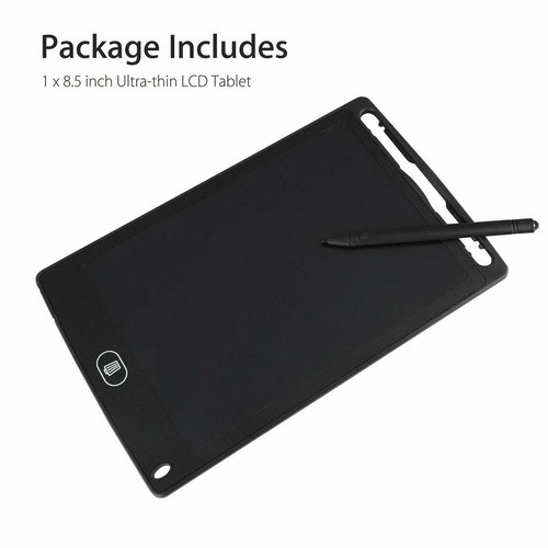 New 8.5" LCD Digital Writing Drawing Tablet Pad Board Notepad Sketch Paperless - Picture 3 of 5