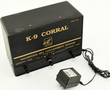 K9 CORRAL Pet Containment Main Unit Electric Fence - Model 9000 w/ POWER ADAPTER
