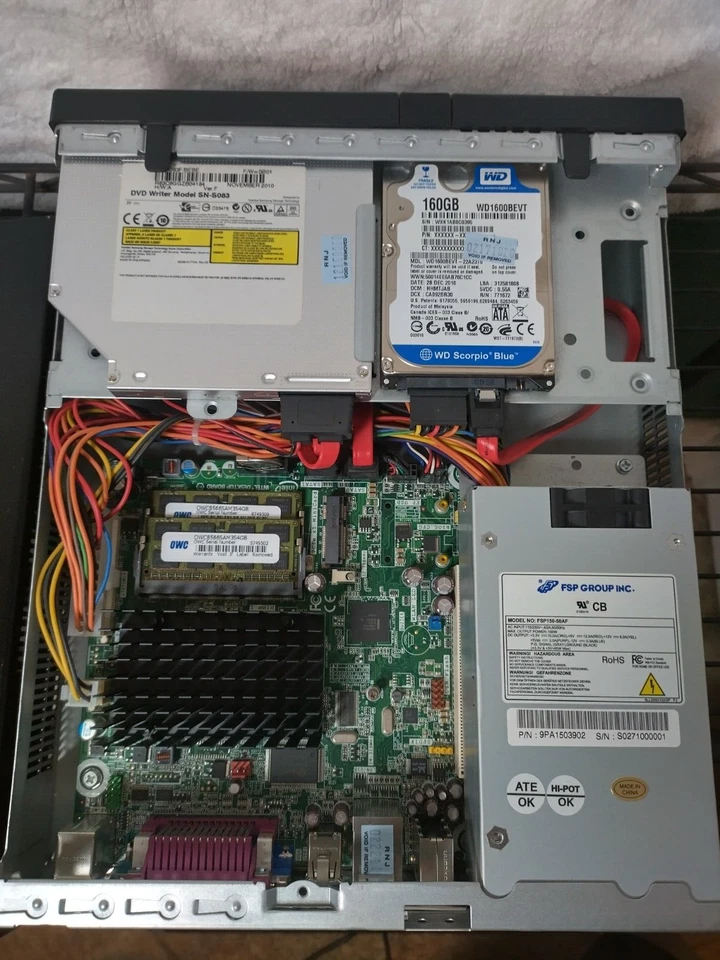 CNC Ready, Intel Atom D525 MothB, 4gb RAM, 180gb HDD. HP 2011X Monitor Included! - Image 4 of 4