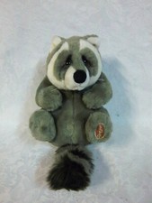 Lou Rankin Dakin Racoon 10"  7" Tail Plush Soft Toy Stuffed Animal