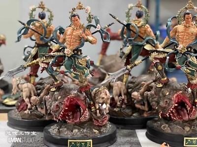 UMAN Studio YangJian NewGods Resin Chinese mythology Collectibles 45cm