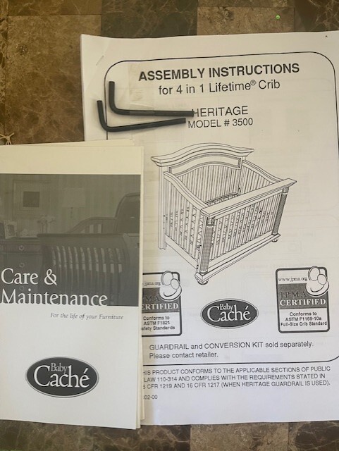Cache Crib Hardware Baby Cache Replacement Parts Baby Cache In