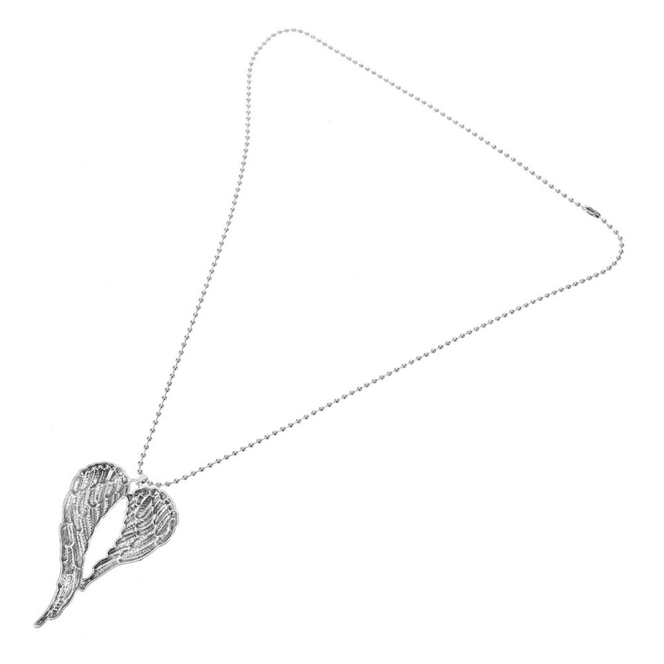 Car Ornaments for Rear View Mirror Decor Wings Necklace Decoration