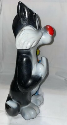 VINTAGE SYLVESTER THE CAT AND TWEETY BIRD 1972 COIN BANK | eBay
