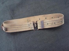 WWI US Militia Army Military Webbing Belt, Up to 37"