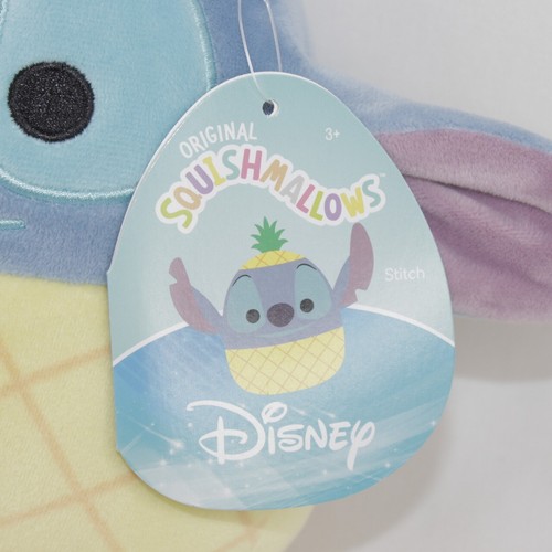 Squishmallows 8" Disney Stitch Pineapple Version Plush Kellytoy New with Tags - Picture 2 of 6