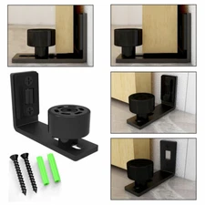 CCJH Adjustable Wall Mount Floor Guide For Sliding Barn Wood Door, 1PC