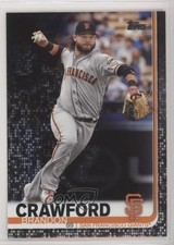 2019 Topps Black 20/67 Brandon Crawford #53 0p3