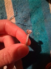 White Gold Round Diamond  Prong Set White/Colorless Stone