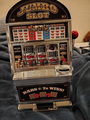 10-41440 Jumbo Slot Machine Bank Replication