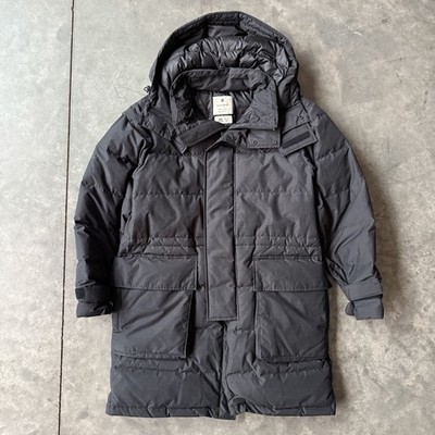 Snow Peak Hooded Down Takibi Spec Jacket in Navy Size Small