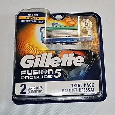 Gillette Fusion 5 Proglide Mens Razor Blade Refill, 2 Cartridges