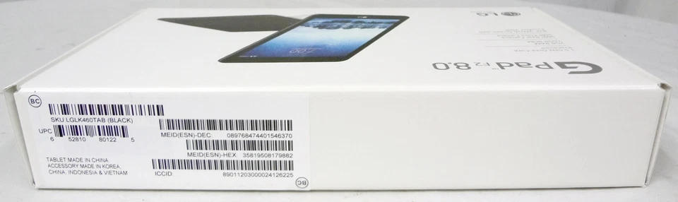 Brand New LG G Pad F2 8.0 Model LK460 8 Inch Tablet Wi-Fi + 4G Sealed! - Image 4 of 4