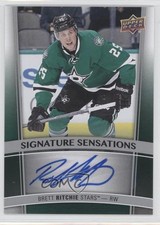 2015-16 Upper Deck Signature Sensations Brett Ritchie #SS-BR Auto x3c