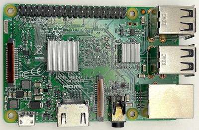 Raspberry Pi 3 Model B V1.2 Quad-Core CPU, 1GB RAM, Wireless & Bluetooth TESTED