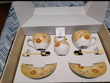 Thun set 2 tazze con cucchiaini e zuccheriera