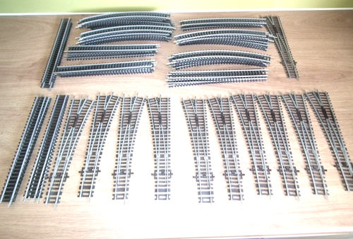 Hachette Models HACHETTE HO/OO GAUGE TRACK CURVES STRAIGTHS & POINTS 50+ MODEL RAILWAY ...