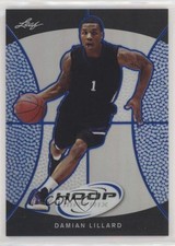 2012-13 Leaf Metal Hoop Matrix Damian Lillard #HM-DL2 0g46
