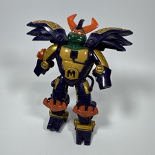 1994 TMNT Teenage Mutant Ninja Turtles Cyber Samurai Mike Playmates Incomplete