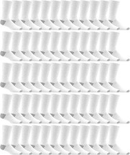 60 Pack SOCKS'NBULK Kids Cotton Crew Socks, Gray Heel and Toe, Size 4-6