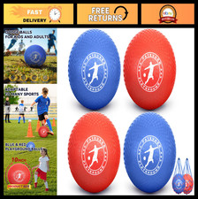 10" Kickball Set - Playground Dodgeball for Kids  Adults, Includes Carry Bag, O