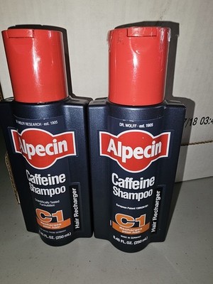 Alpecin Caffeine Shampoo Hair Energizer C1 - 2 Bottle 250ml Free Shipping To USA