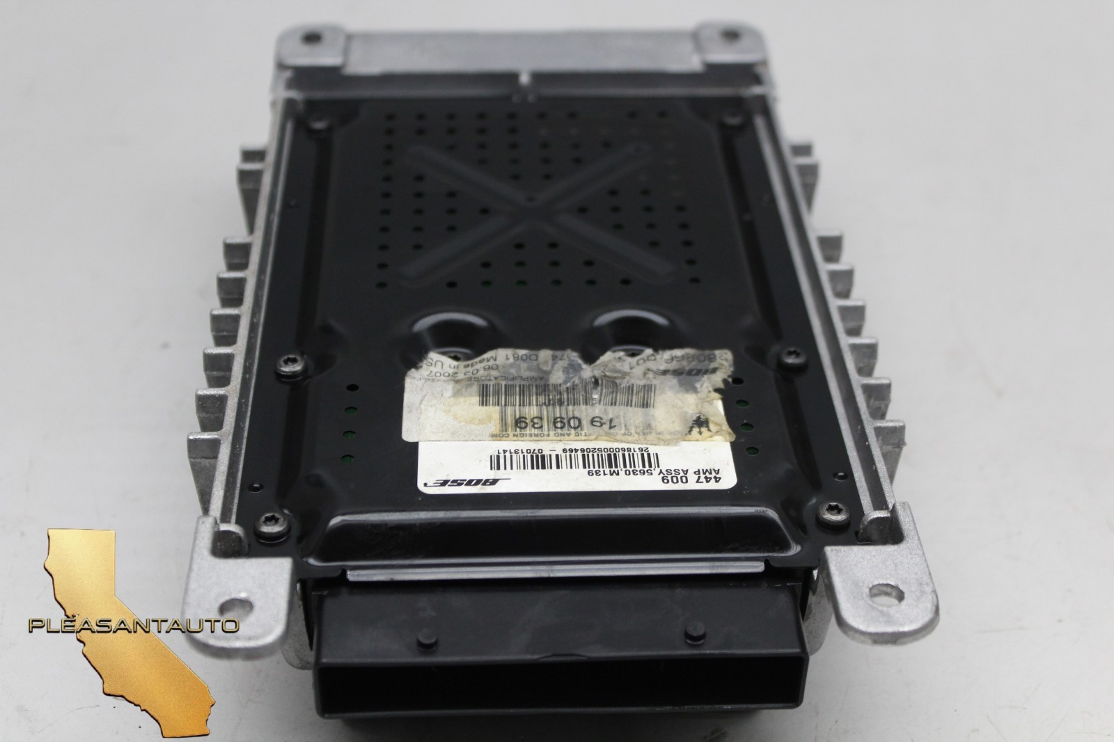 03-08 Maserati Quattroporte M139 Audio Sound BOSE Amplifier AMP Module 190939